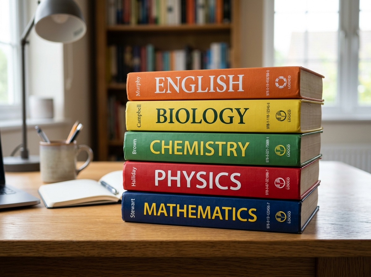 Curated Textbooks Mathematics, Physics, Chemistry, Biology, English